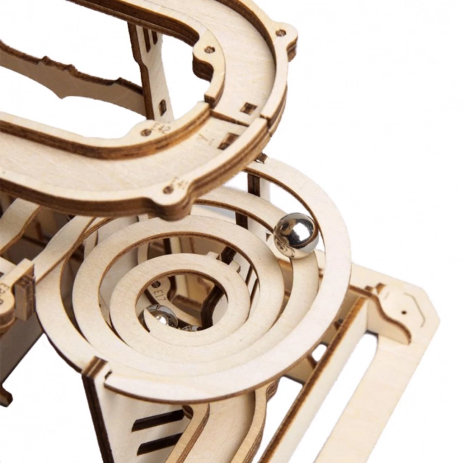 Houten 3D-puzzel Rokr Knikkerbaan Parkour