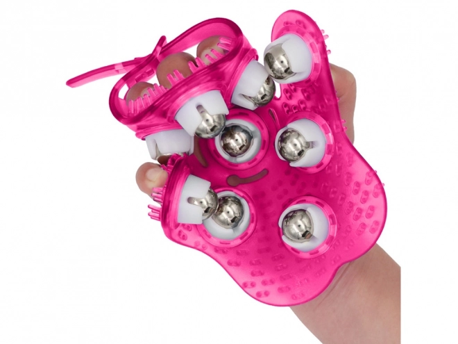 Anti-Cellulite Massage Glove with 360° Metal Balls