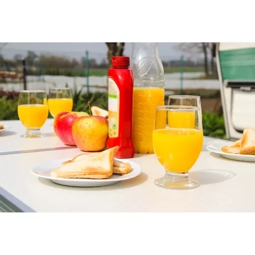 Camping-Set mit Tisch und 4 Stühlen