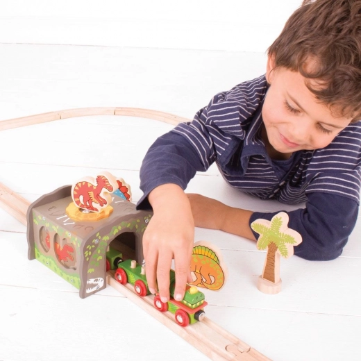 Compatible with wooden train sets