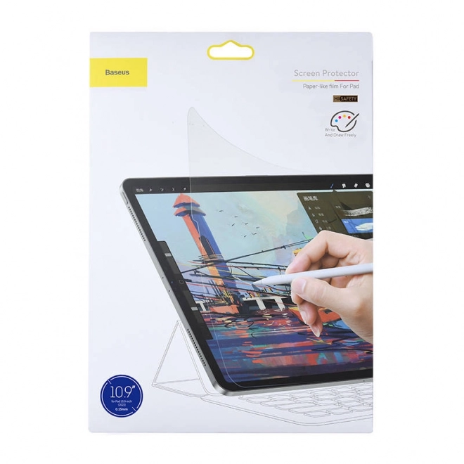 Transparante papieren folie Baseus 0,15 mm voor iPad 10,9"