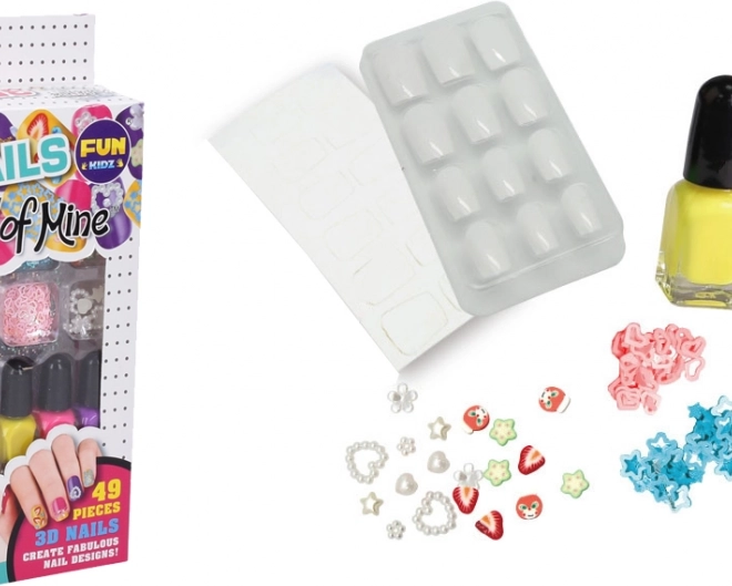 3D nagelset voor kinderen