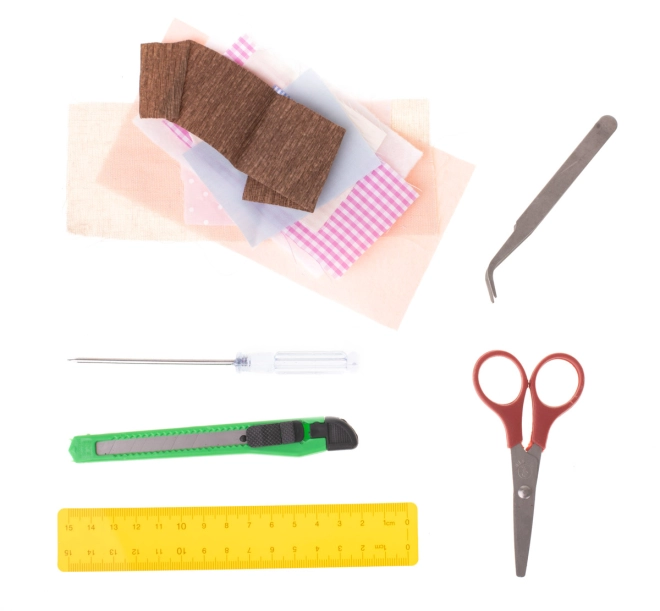 Kit DIY avec outils et colle