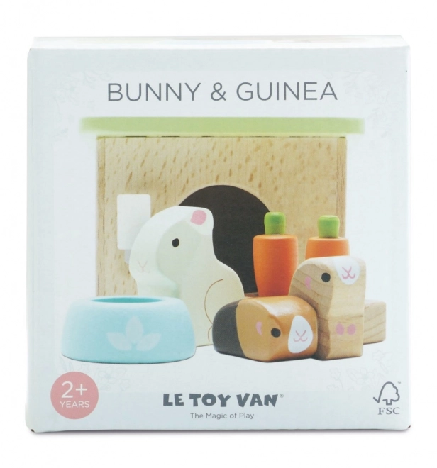 Ensemble Bunny & Guniea Le Toy Van
