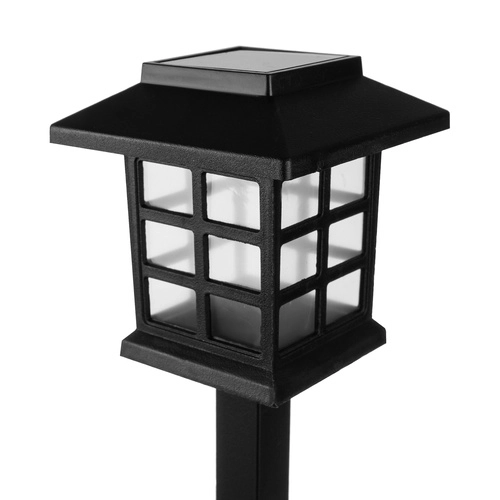 Solar tuinlampen LED – set van 6 huizen