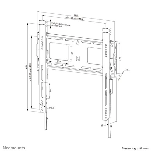 Wall Mount for TV LEVEL-750