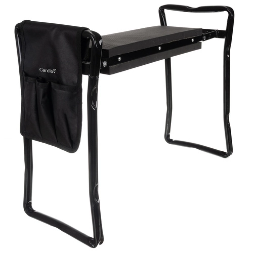 Gartenkniebank und Hocker 3-in-1 mit Werkzeugtasche