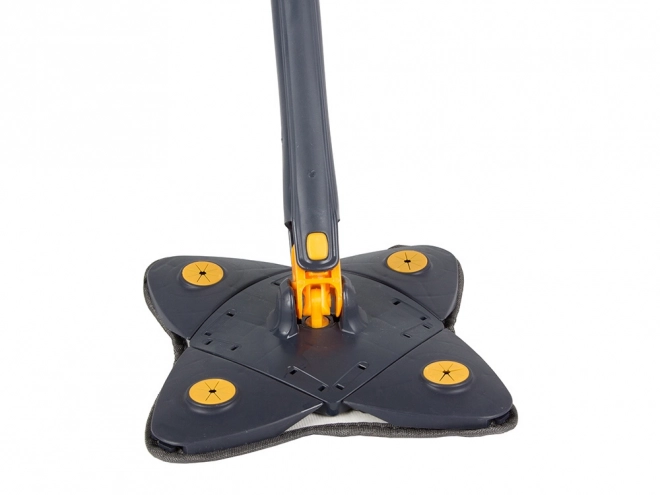 Rotating Flat Mop with Wringing System