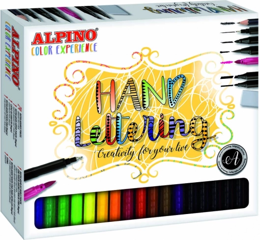 Set voor kalligrafie en tekenen Alpino Color Experience