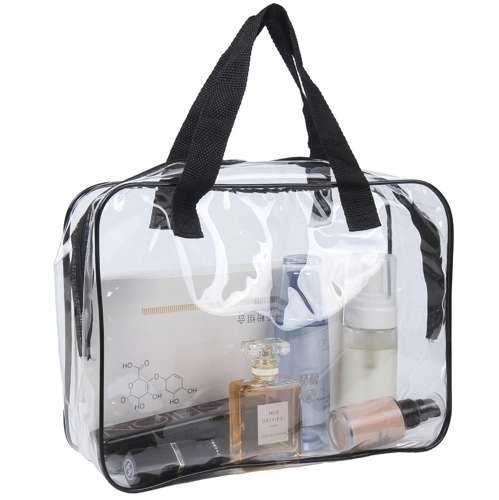 Transparante toilettas 3-in-1 Soulima 21448