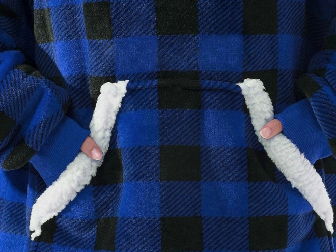 Warm Oversize Hoodie Blanket with Hood