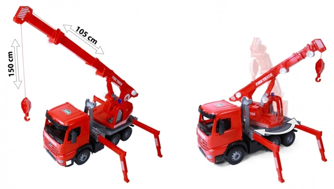 Fire Truck Crane with Mercedes License