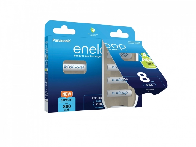 Oplaadbare Batterijen Eneloop AAA 800 mAh 8 stuks