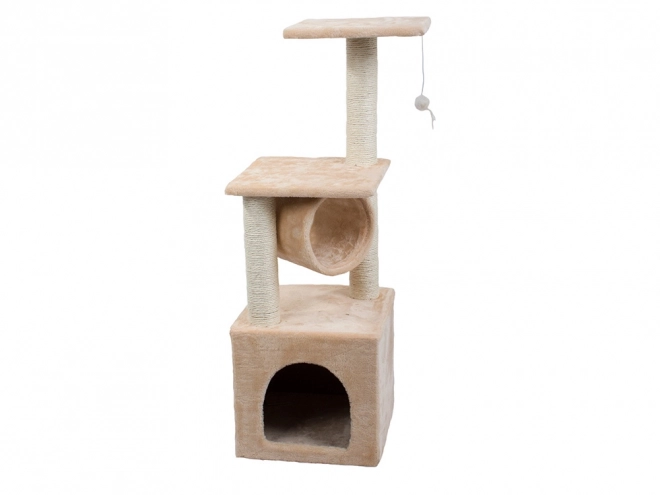 Kattenspeelboom Krabpaal Toren Bed 92cm