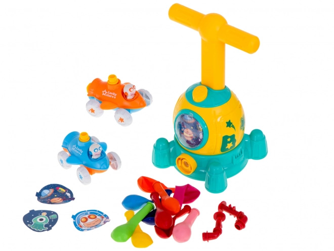 Lanceur de ballons aérodynamique - fusée