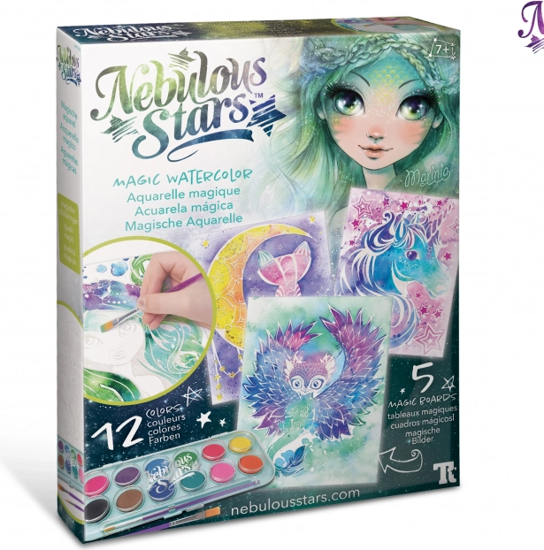 Nebulous Stars Magic Watercolor Marina