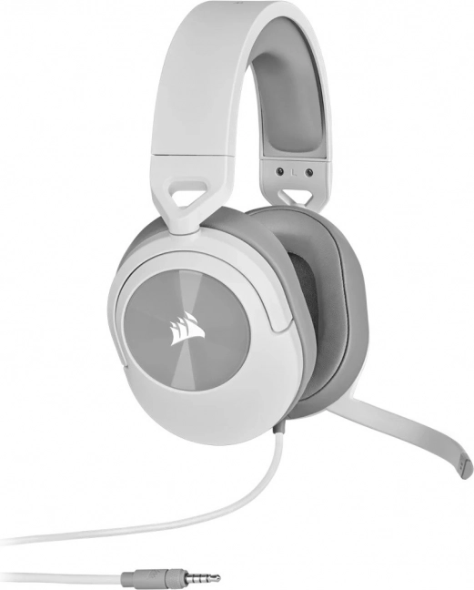 HS55 Stereo Headphones White