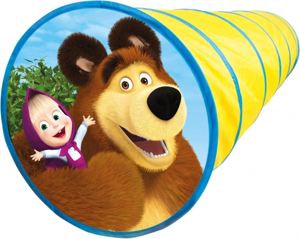 Masha and the Bear Play Tunnel
