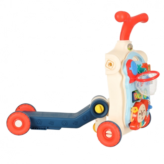 Multifunctionele kinderloopstoel en interactieve tafel 5-in-1