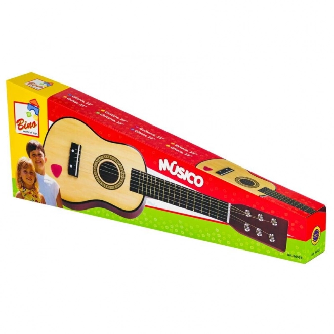 Gitaar hout/metaal 57cm in doos