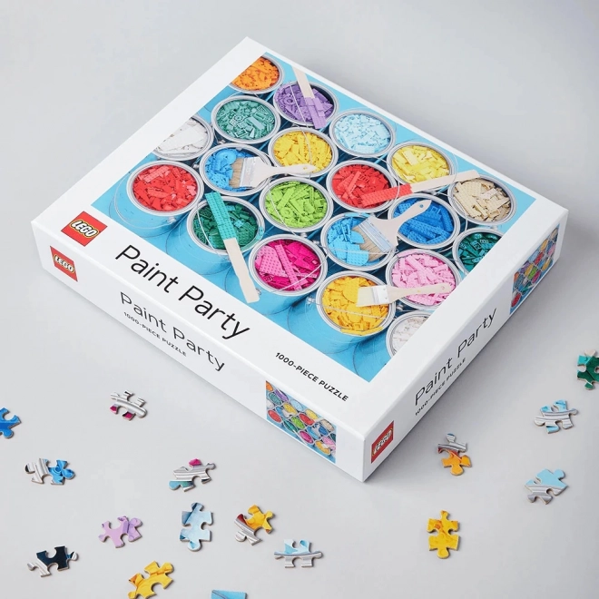 Chronicle Books puzzel LEGO schilderfeest 1000 stukjes