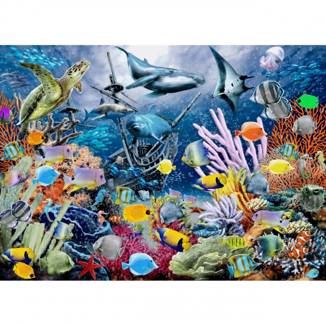 Puzzel Kleurrijke Zee 1000 Stukken