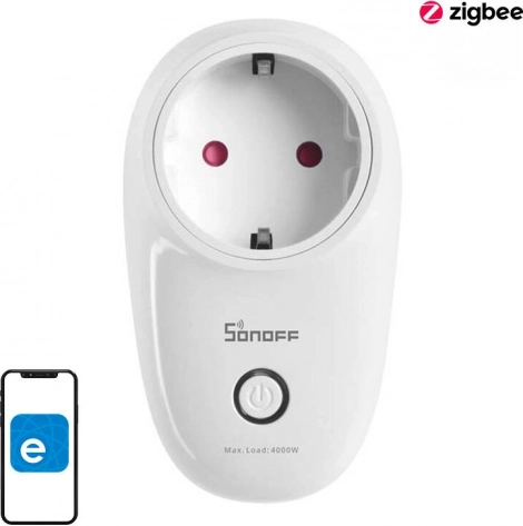 Slimme Zigbee-stopcontact SONOFF S26 (Type F)