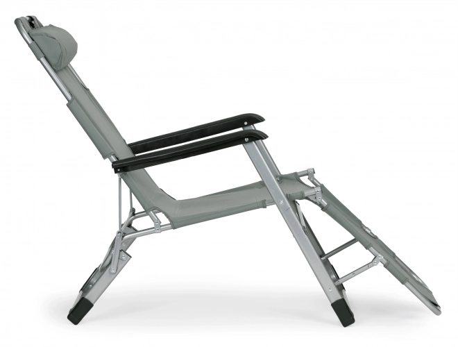 Foldable Garden Beach Chair with Headrest