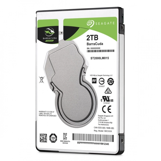 Seagate BarraCuda interne harde schijf 2TB