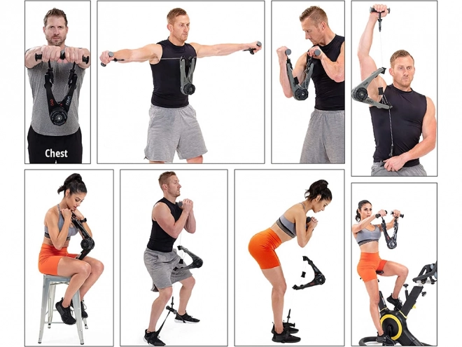 Verschillende Power Expander voor fitness training