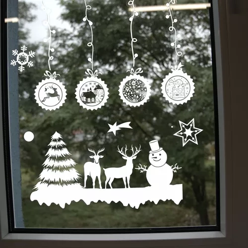 Ruhhy Kerst raamstickers 22253