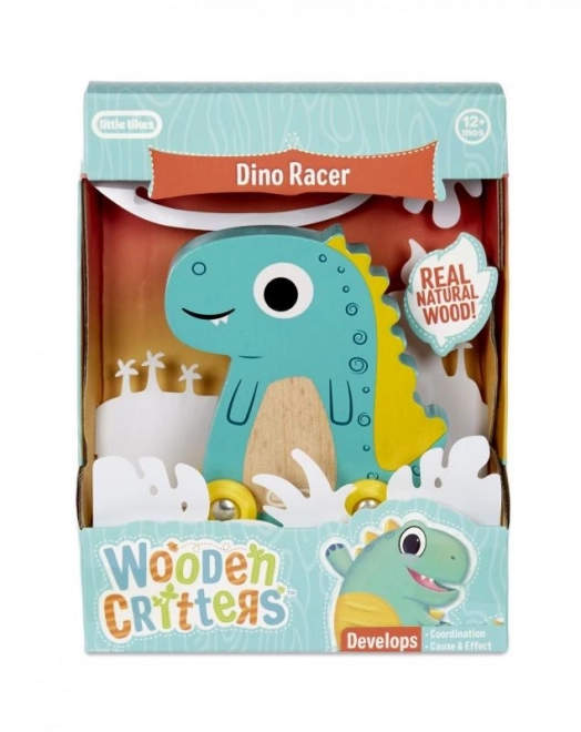 Houten speelgoed Dino Racer van Little Tikes