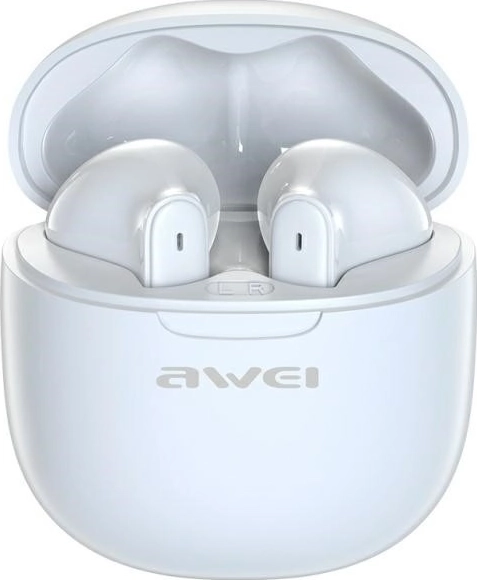 Bluetooth Headphones 5.3 TWS ENC White