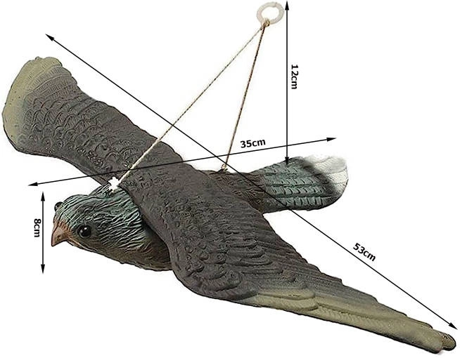 Vogelscheuche Falke