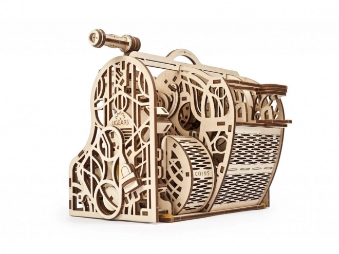 Ugears 3D houten mechanische puzzel Kassa