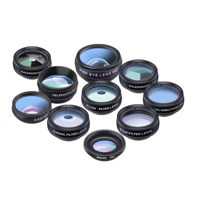 10-in-1 Mobile Objektiv Set Apexel