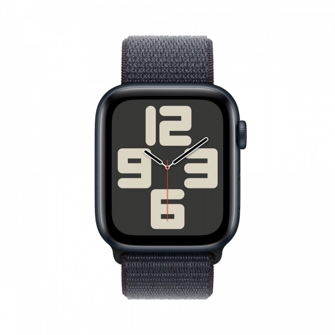 Slim horloge Apple Watch SE GPS 40mm met aluminium behuizing en sportband