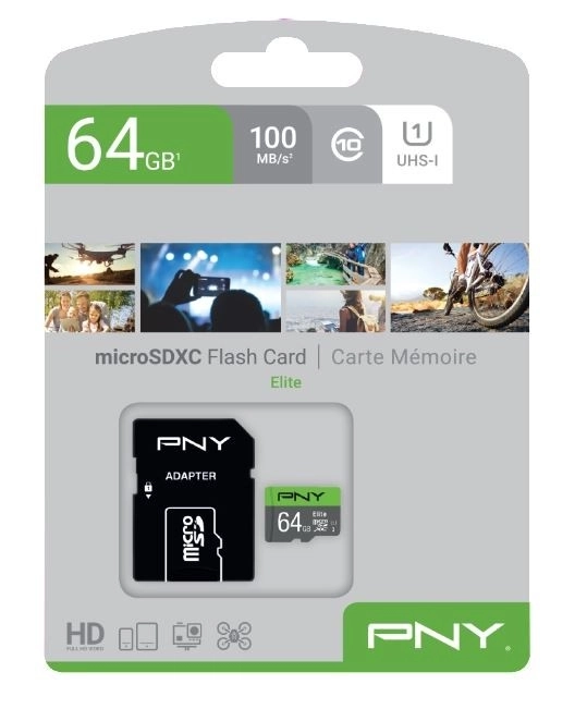 Geheugenkaart microsdxc elite 64GB