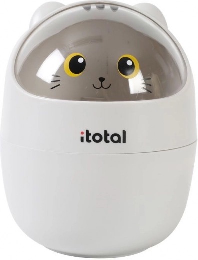 Schattig design van een grijze kat