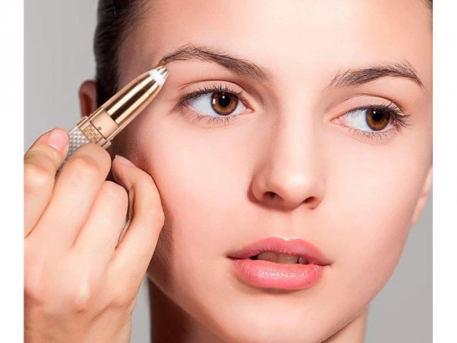 Präziser Augenbrauen-Epilierer und Gesichtstrimmer für Damen