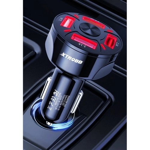 4x USB autolader + Xtrobb 19907 kabel