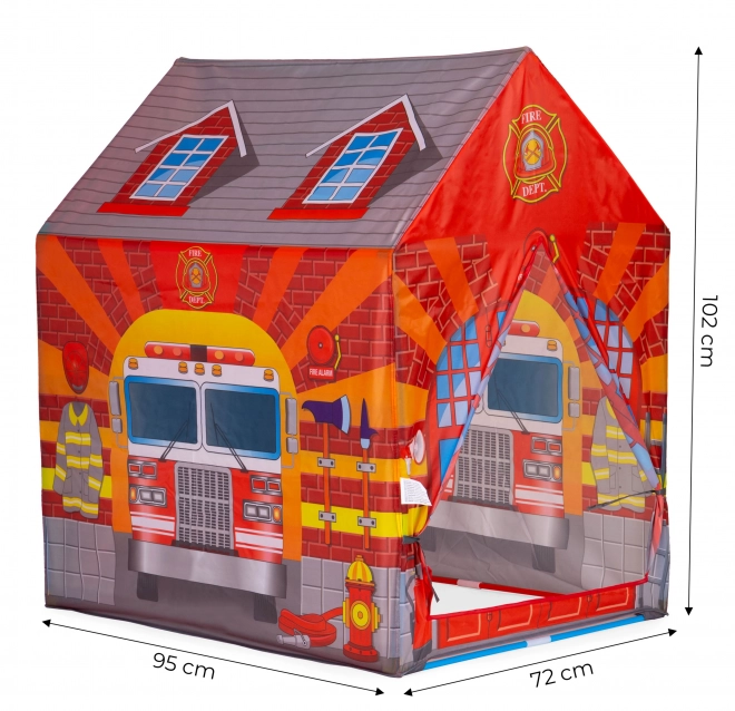 kinder tent brandweerstation iplay