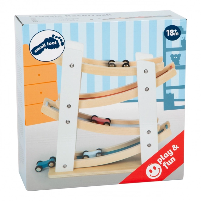 Houten kaskader racebaan