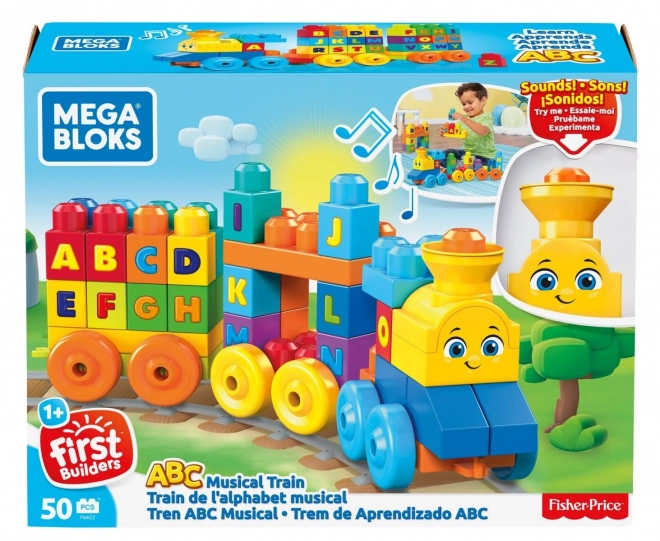 Mega Bloks Musical Alphabet Train