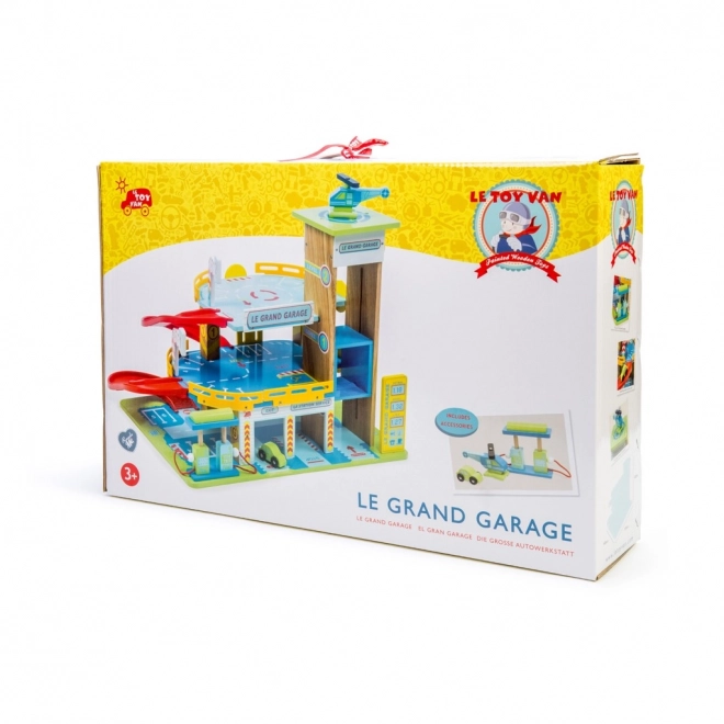 Houten speelgoed Le Grand Garage