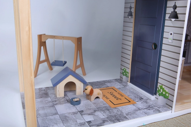 Maison de poupée en bois Maya Résidence par ECOTOYS