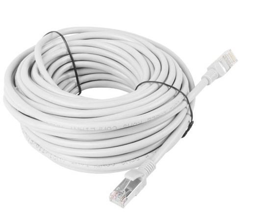 Patchcord kat.5E 50m grijs