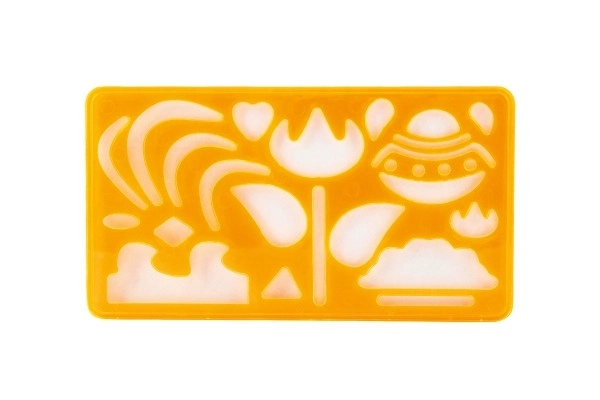 Plastische sjablonen voor tekenen 23x29 cm