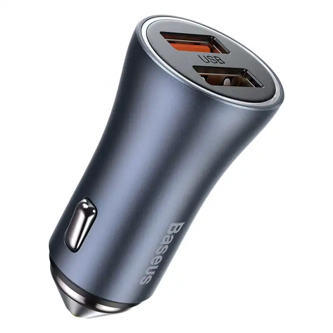 Baseus 40W Car Charger with Two USB Ports
