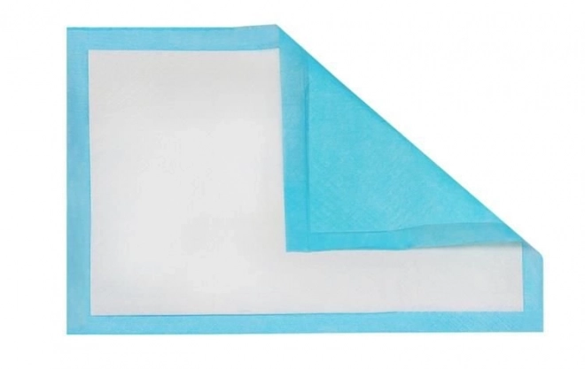 Absorberende hygiënische onderlegger voor dieren 60 x 45 cm - 50 stuks